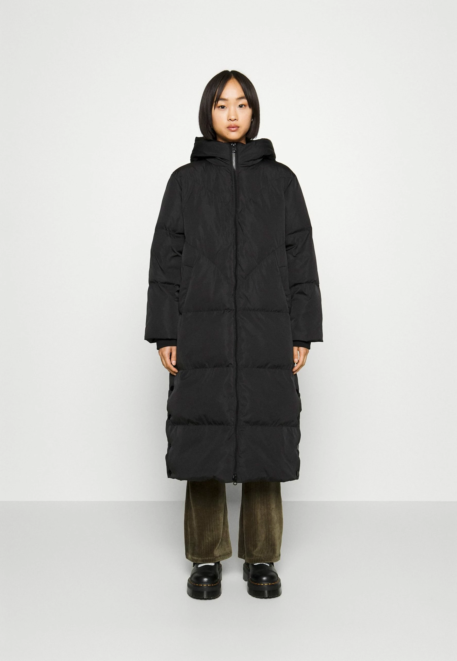 Yasirima Long Coat - Donsjas - Black 3 Yasirima Long Coat - Donsjas - Black