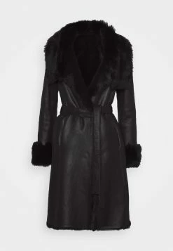 Flo Coat - Leren Jas - Black -ONLY shop 6a3acab4f1a042fa810829192df4fac9