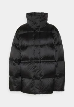Calvin Klein Inclusive Shine Padded Coat - Mantel - Black -ONLY shop 6dc1d3e734d5462990daa480b9e969ce