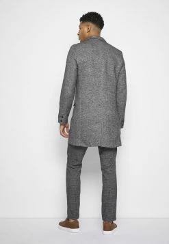 Only & Sons Onsjulian King Coat - Mantel - Dark Grey Melange -ONLY shop 6f96652bfb6345f997b7b1892d4cf626