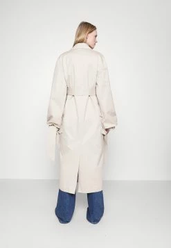 ELLEME Maxi Sleeve Coat - Trenchcoat - Beige -ONLY shop 6fc31a0988e9412799c8287b935879e4
