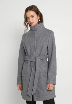 B.young Bycilia Coat - Mantel - Mid Grey Melange