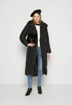 ONLY Onlamyx Long Puffer Coat - Winterjas - Black -ONLY shop 70aaba8b73284c4bb5357f1374770e2b