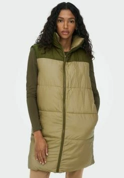 ONLY Weste Wendbare Lange - Bodywarmer - Trench Coat -ONLY shop 7114401783e14938874ebf589fe12b2f