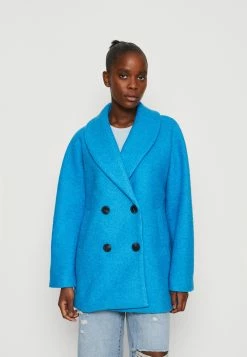 Yascrina Coat - Halflange Jas - Dresden Blue