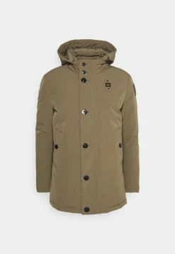 Blauer Long Jacket Coat Detachable Hoodie - Gewatteerde Jas - Olive -ONLY shop 72f3bf19c68e4cf98a3dde41c80177f5