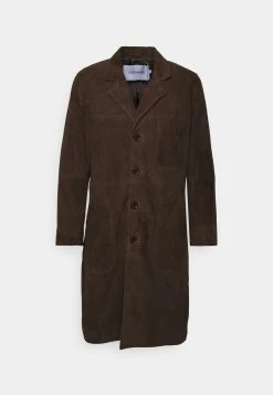 Painter Coat Suede - Leren Jas - Brown -ONLY shop 73ecc8ac49a04cf5b034c45cbda46f18