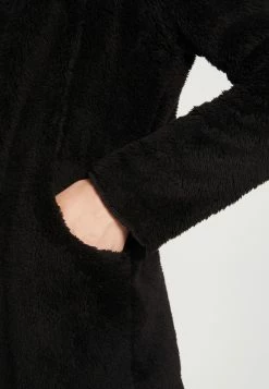 ONLY Onlcontact Hood Sherpa Coat - Lichte Jas - Black -ONLY shop 743cb75627aa4ce69297afdd1d9b1e98