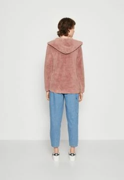 ONLY Onlcontact Hood Sherpa Coat - Lichte Jas - Woodrose -ONLY shop 7484e258b8f64e47a94b33669ede92c5