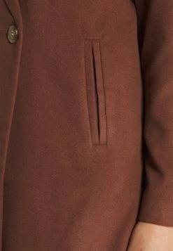 Vila Vipoku Button Coat - Mantel - Chocolate Fondant -ONLY shop 751b70c5011e414c9e26a650150de2b7