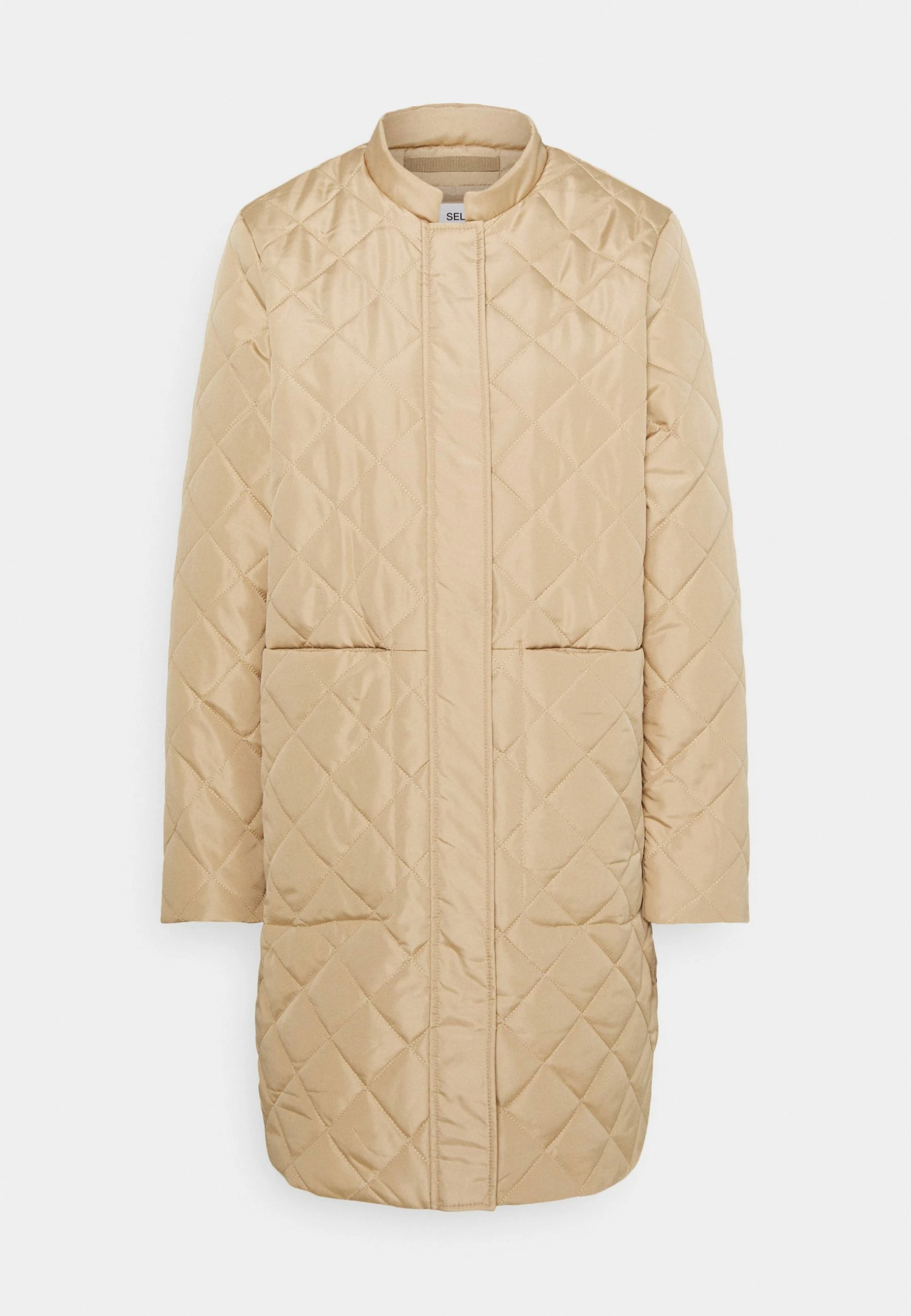 Selected Femme Slffillipa Quilted Coat - Bomberjacks - Cornstalk 6 Selected Femme Slffillipa Quilted Coat - Bomberjacks - Cornstalk - Afbeelding 4