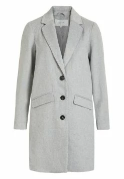 Vila Vileovita Coat - Mantel - Light Grey Melange 14 Vila Vileovita Coat - Mantel - Light Grey Melange -ONLY shop 7acb0eb472084e9a8872141c73948b39
