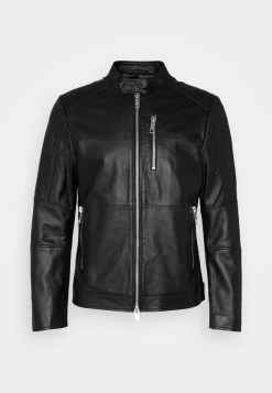 Antony Morato Coat Slim Fit - Leren Jas - Black 12 Antony Morato Coat Slim Fit - Leren Jas - Black -ONLY shop 7b12ff89193b43ebafe0b0063d2fd317