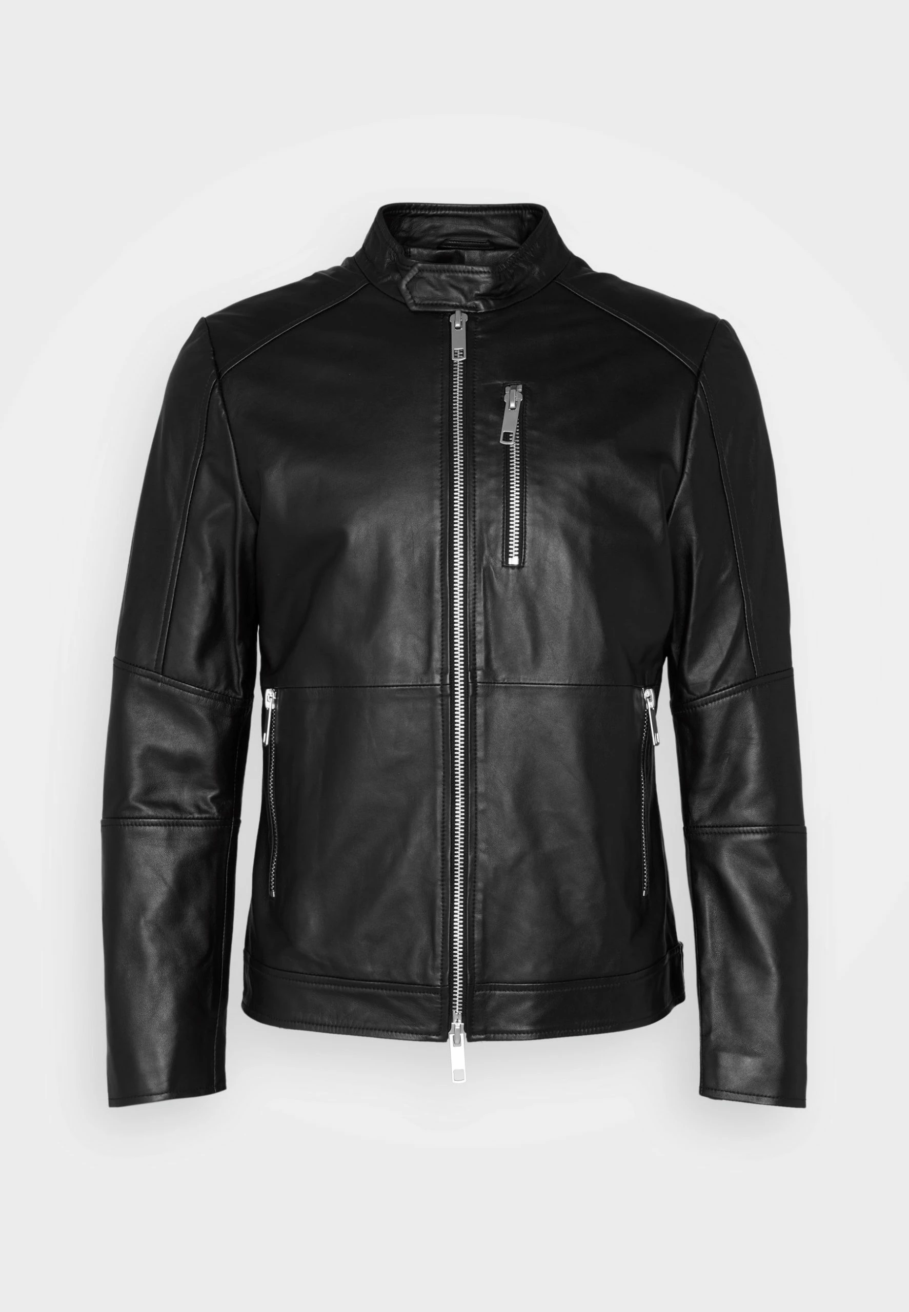 Antony Morato Coat Slim Fit - Leren Jas - Black 7 Antony Morato Coat Slim Fit - Leren Jas - Black - Afbeelding 5