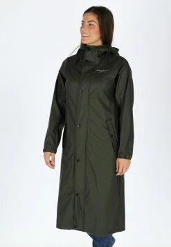 Väderöarna Long Coat - Parka - Olive Black -ONLY shop 7b8e972368994af5ad889b1310647e40