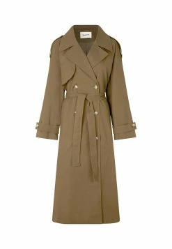 Modström Broda Solid Coat - Trenchcoat - Dark Forest -ONLY shop 7c4d0964b783476084ac6bdb9f328c81