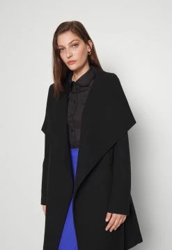 Vipoko Collar Coat - Halflange Jas - Black -ONLY shop 7debfd6c87a04aefb5d234c94ed28659