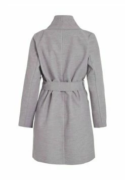 Viapple New Coat Etite - Mantel - Light Grey Melange -ONLY shop 7f460503c14b4562b10723859465d64c