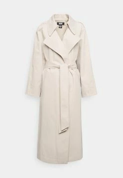 DKNY Lapel Trench Coat - Trenchcoat - Almond Creme -ONLY shop 81a3e0d54ac84df08a7cffcf0bd82331