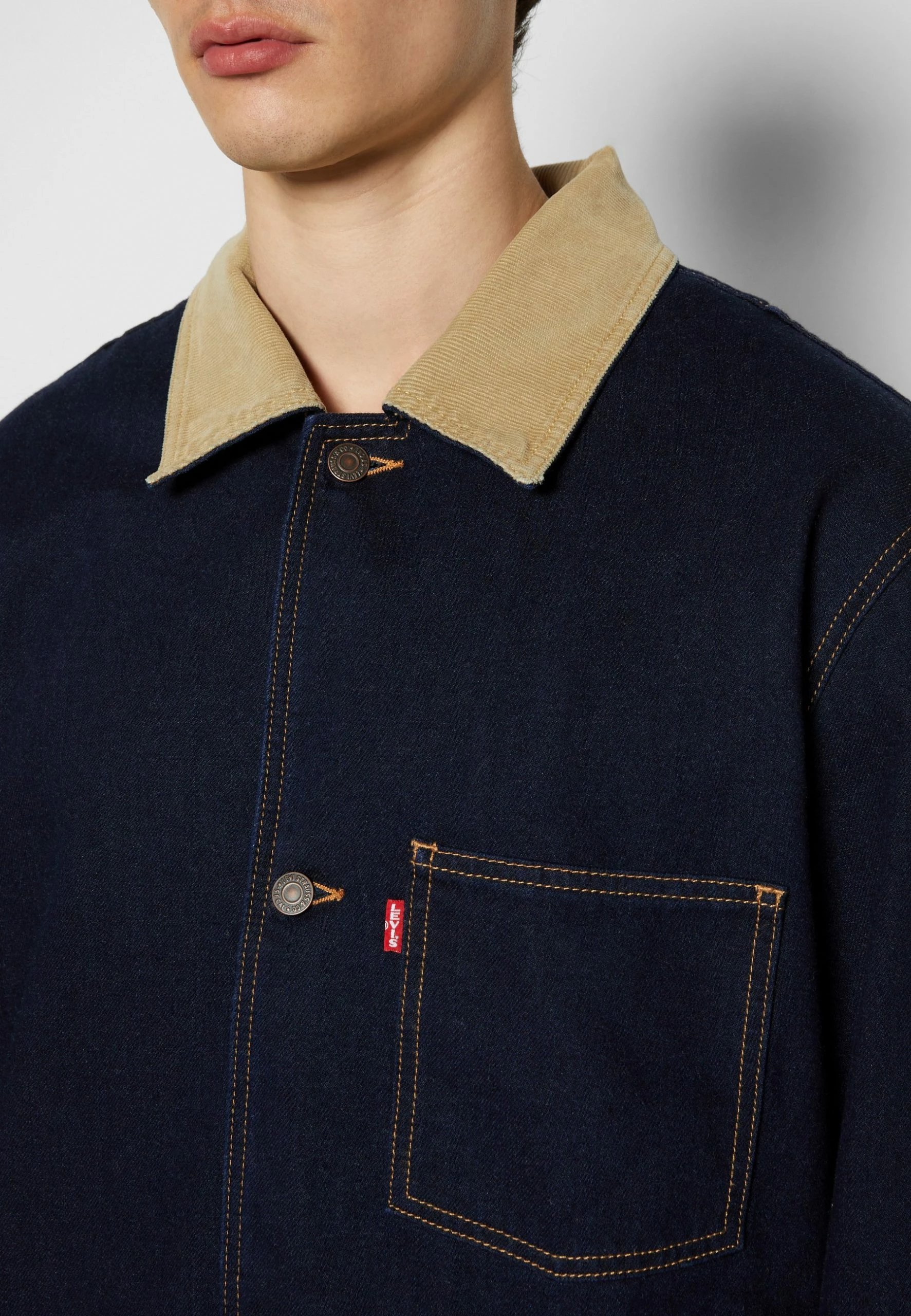 Cypress Chore Coat - Spijkerjas - Dark Indigo Rinse 9 Cypress Chore Coat - Spijkerjas - Dark Indigo Rinse - Afbeelding 7