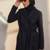 Filippa K Kaya Coat - Mantel - Navy -ONLY shop 826f3c7f14f04f6499915776feb445e3