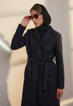 Filippa K Kaya Coat - Mantel - Navy