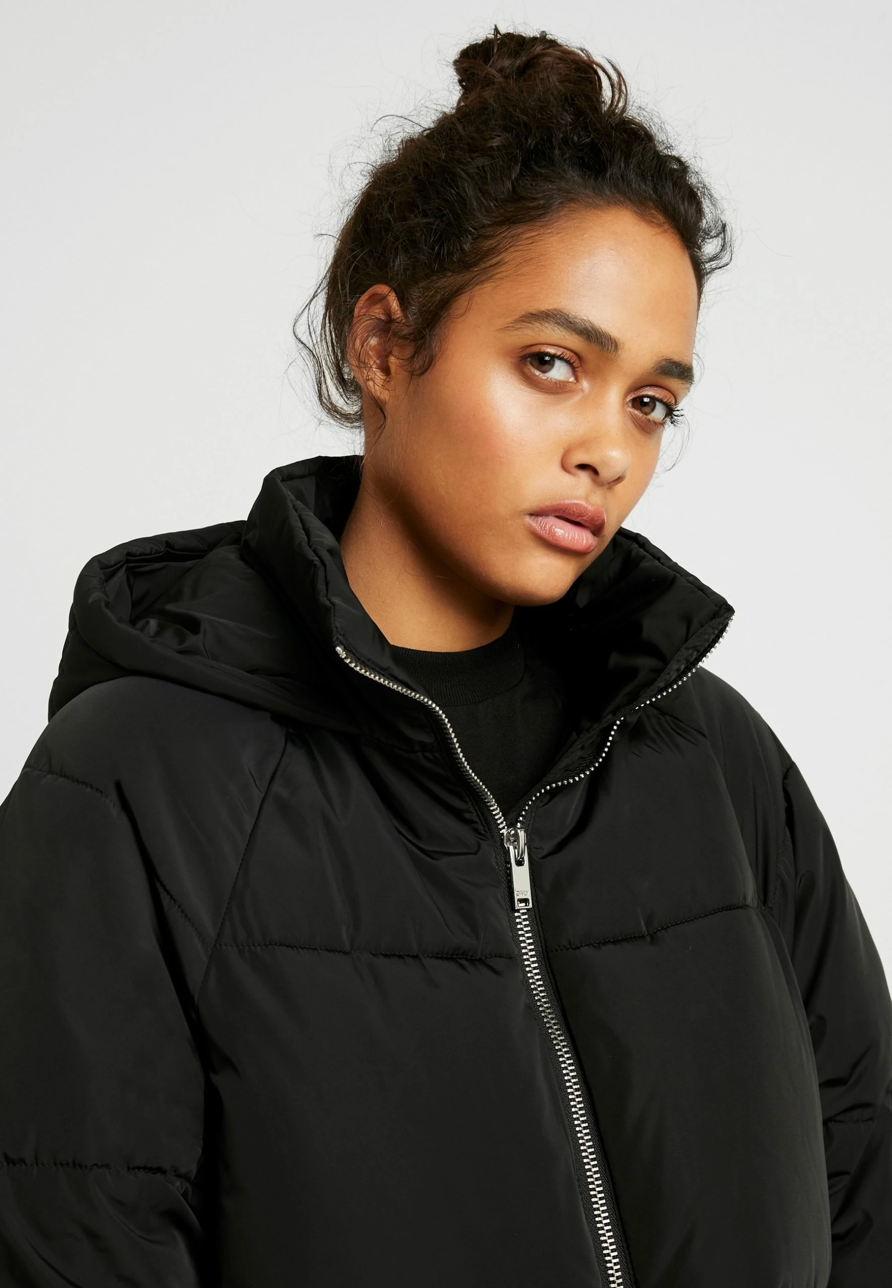 ONLY Onlgabi Oversized Long Coat - Winterjas - Black 6 ONLY Onlgabi Oversized Long Coat - Winterjas - Black - Afbeelding 4