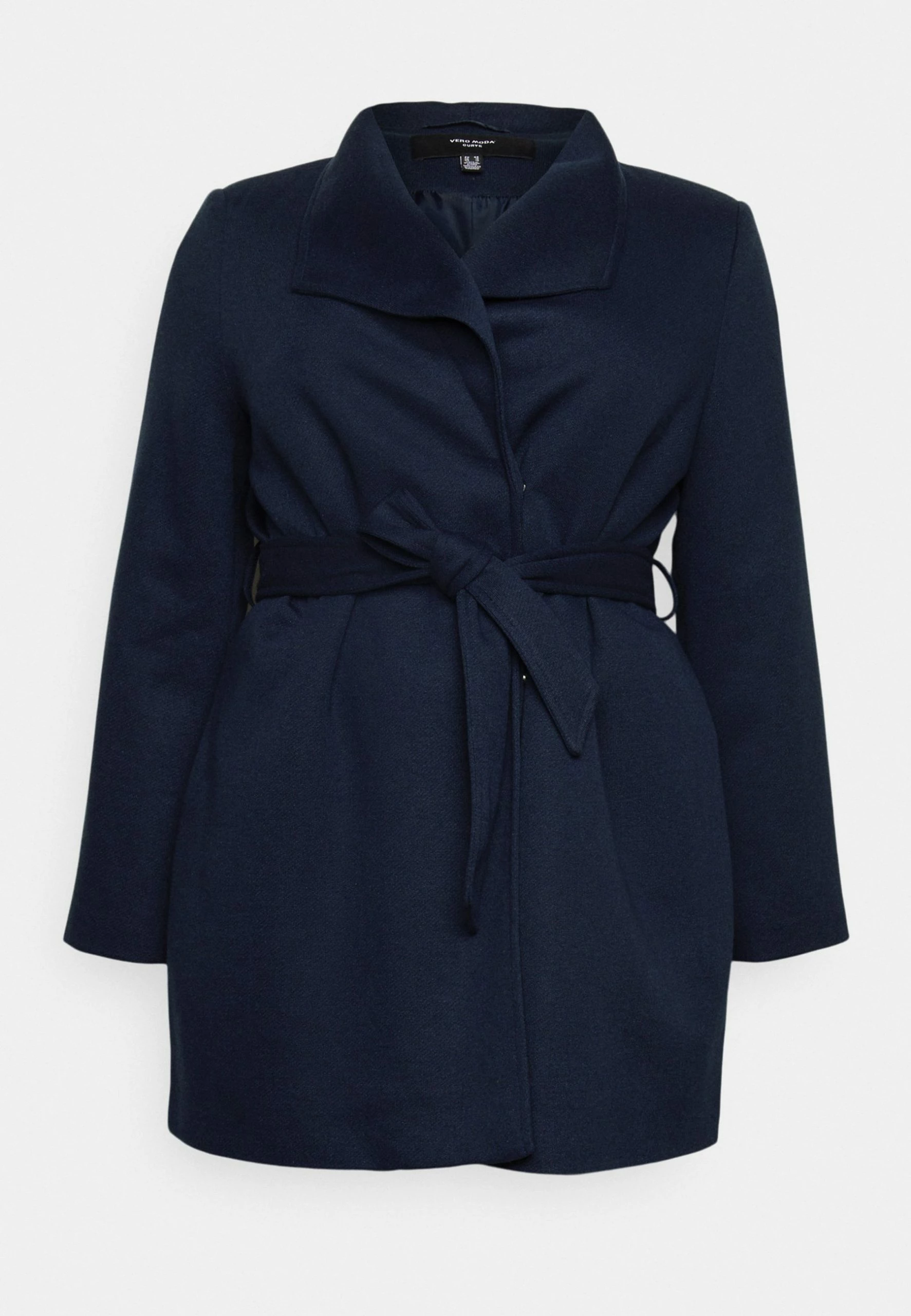 Vero Moda Curve Vmverodonavivian Coat Curve - Mantel - Navy Blazer 7 Vero Moda Curve Vmverodonavivian Coat Curve - Mantel - Navy Blazer - Afbeelding 5