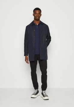 Only & Sons Onsgerry Coat - Halflange Jas - Dark Navy -ONLY shop 88d00e9b69c14630bf1220c33bbbd1da