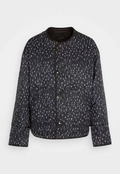 Scotch & Soda Quilted Reversible Coat - Bomberjacks - Black -ONLY shop 892d6db06af84b16a0240adac2eee52b