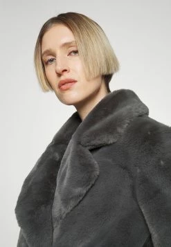 Belted Coat - Winterjas - Dark Grey -ONLY shop 8ab411a66e3d462dbca79ba1624f415e