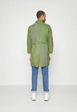 Painter Coat - Halflange Jas - Army Overdye -ONLY shop 8acca299dd1a492b9ff4be847f75cedb