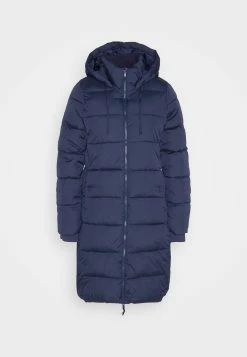 GAP Long Puffer Coat - Winterjas - Navy -ONLY shop 8cf5d043fc2f41c8bb96393055a43e62