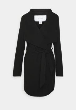 Vipoko Collar Coat - Halflange Jas - Black -ONLY shop 8dea513a30ac4fe3823d0274c951ab7f