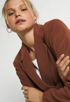 Vila Vipoku Button Coat - Mantel - Chocolate Fondant -ONLY shop 8e672be1560845c6b7f9d3c301ce4912