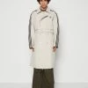 Adidas Originals 3 Stripe Coat Unisex - Trenchcoat - Beige