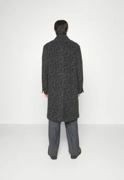 J.Lindeberg Duggie Double Breasted Coat - Mantel - Black Melange -ONLY shop 90266740b5b44200bee5b5eeaa6513f5