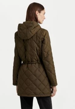 Insulated Coat - Halflange Jas - Botanic Green -ONLY shop 9344b92f3603497aa903e1ccd1d3880e