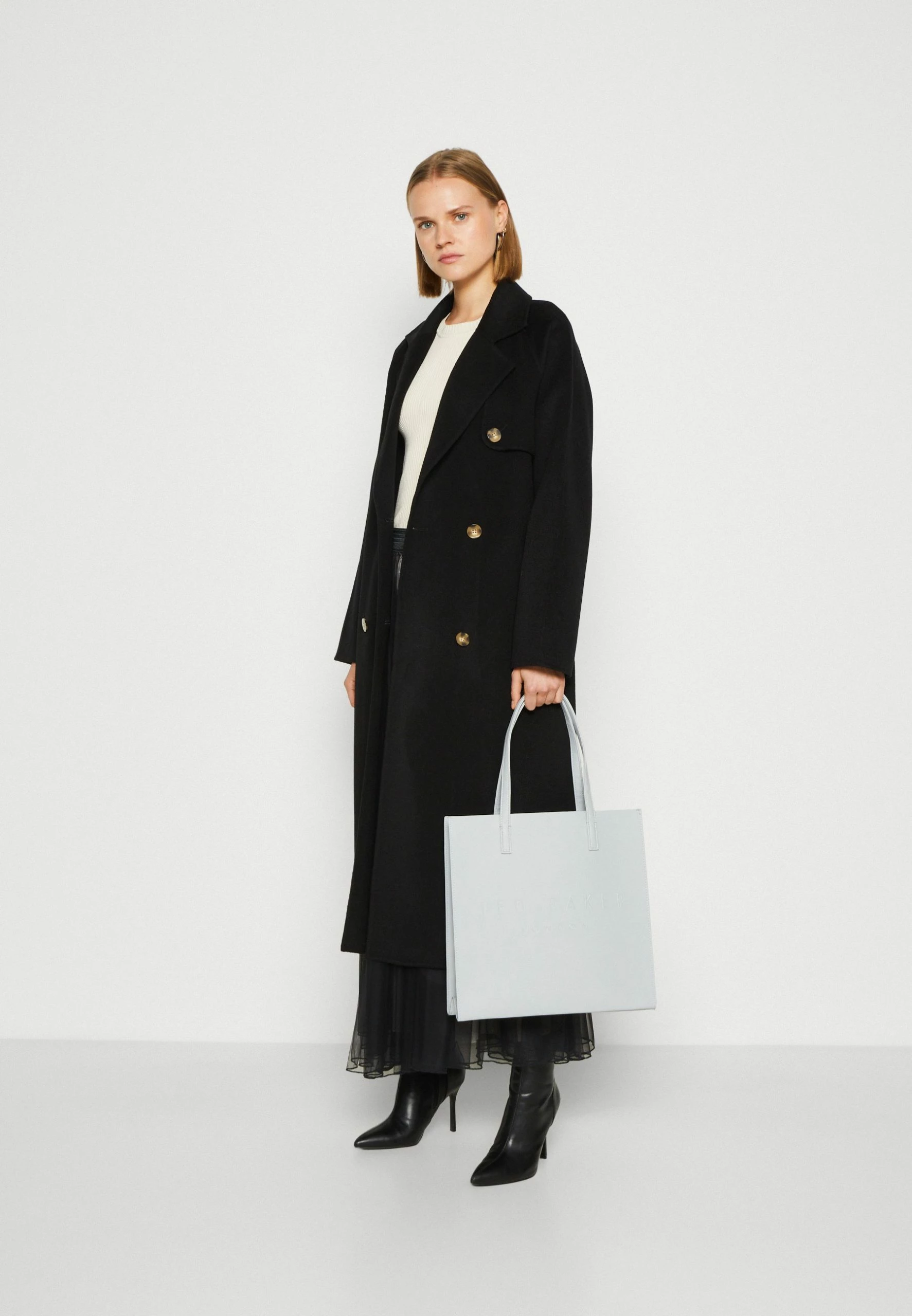Levia Coat - Mantel - Black 4 Levia Coat - Mantel - Black - Afbeelding 2
