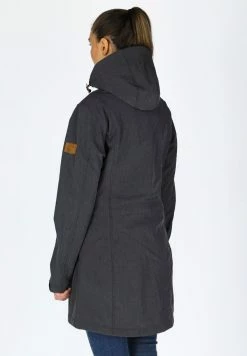 Softshell Coat W - Halflange Jas - Grey Melange -ONLY shop 9449289430124ae7ab67df58aa45bd2e