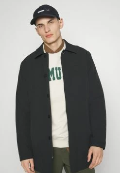 Les Deux Malcolm Padded Coat - Halflange Jas - Black -ONLY shop 947a19587dd342a2bd788f4114c51ed6