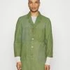 Painter Coat - Halflange Jas - Army Overdye -ONLY shop 971aeb05c0084497b8d039c6f6b3650b
