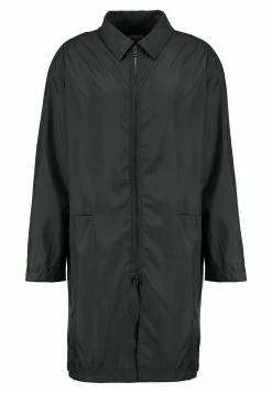 URBAN CLASSICS Coach Coat - Trenchcoat - Black -ONLY shop 989e33373b094004a4fa2016875f4d39