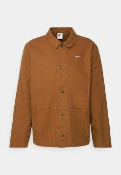 Nike Sportswear Chore Coat - Lichte Jas - Ale Brown/White -ONLY shop 9a52cfe43de142dfb7135f7909d5a0ff