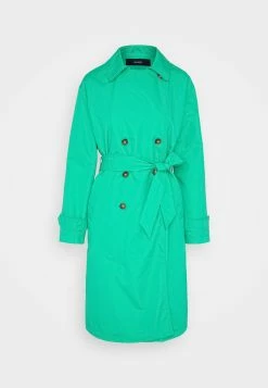 Vero Moda Vmpernillemie Long Coat - Trenchcoat - Bright Green -ONLY shop 9b28dcb55f134405baec74520baaef2f