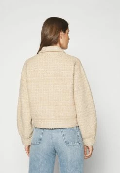 Sandro Cardi Coat Double Top Stitches - Lichte Jas - Beige -ONLY shop 9ca6dce738a34c00a2937d8fcf8de1d5