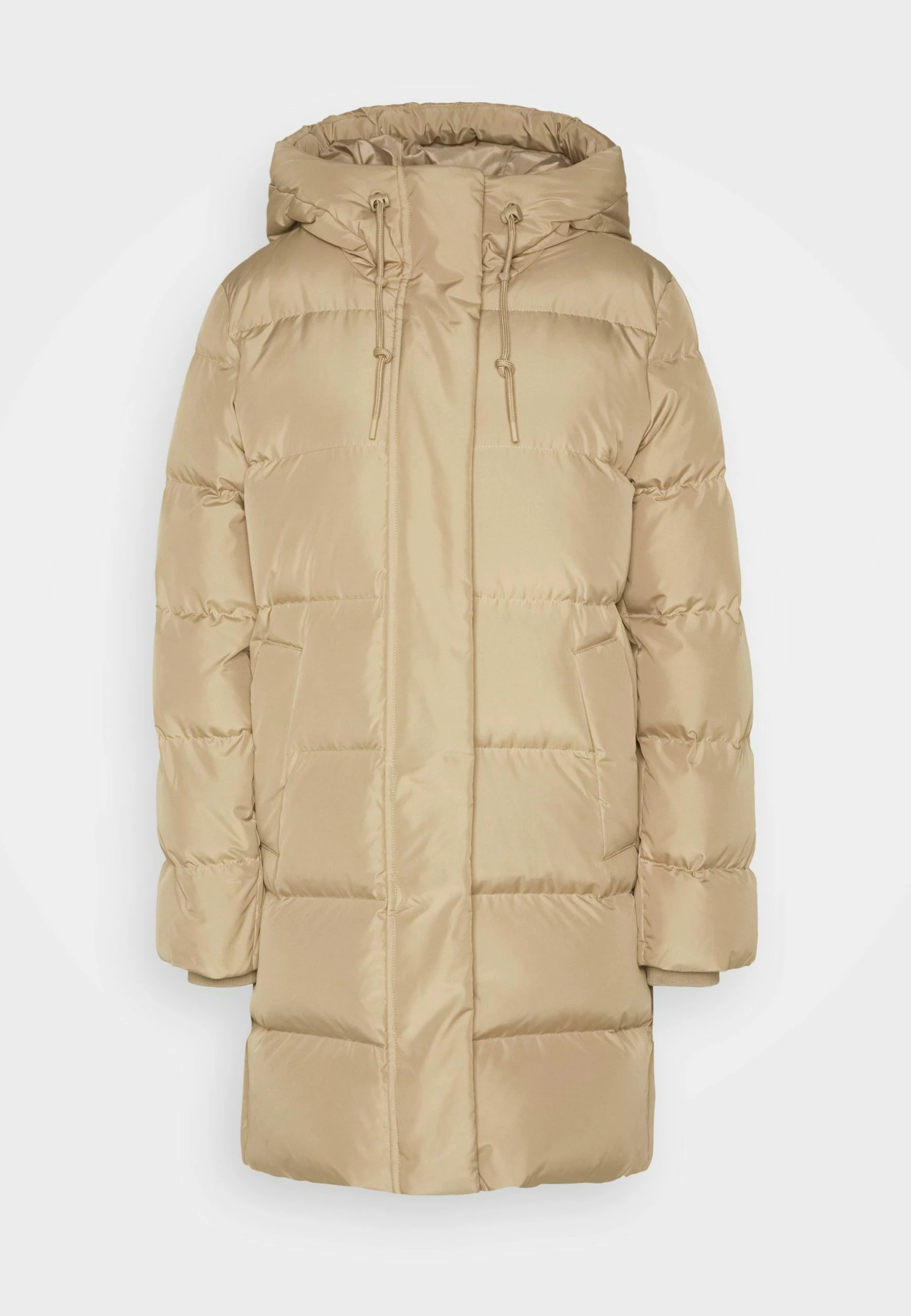 Marc O'Polo DENIM Midi Puffer Coat With Hood Welt Pockets Sideseam Slits - Winterjas - Pumice Stone 7 Marc O'Polo DENIM Midi Puffer Coat With Hood Welt Pockets Sideseam Slits - Winterjas - Pumice Stone - Afbeelding 5