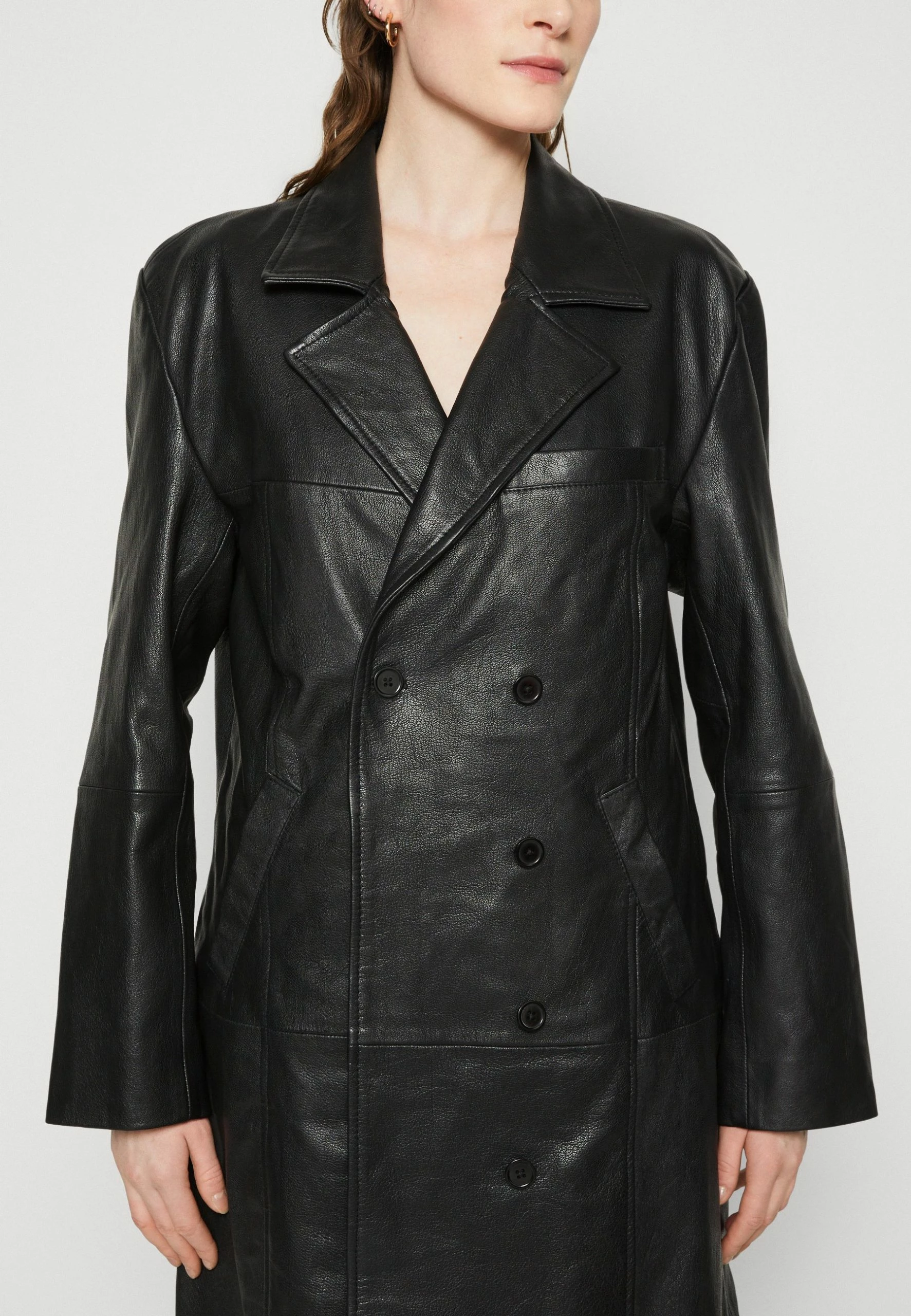 Barbara Coat - Mantel - Black 8 Barbara Coat - Mantel - Black - Afbeelding 6