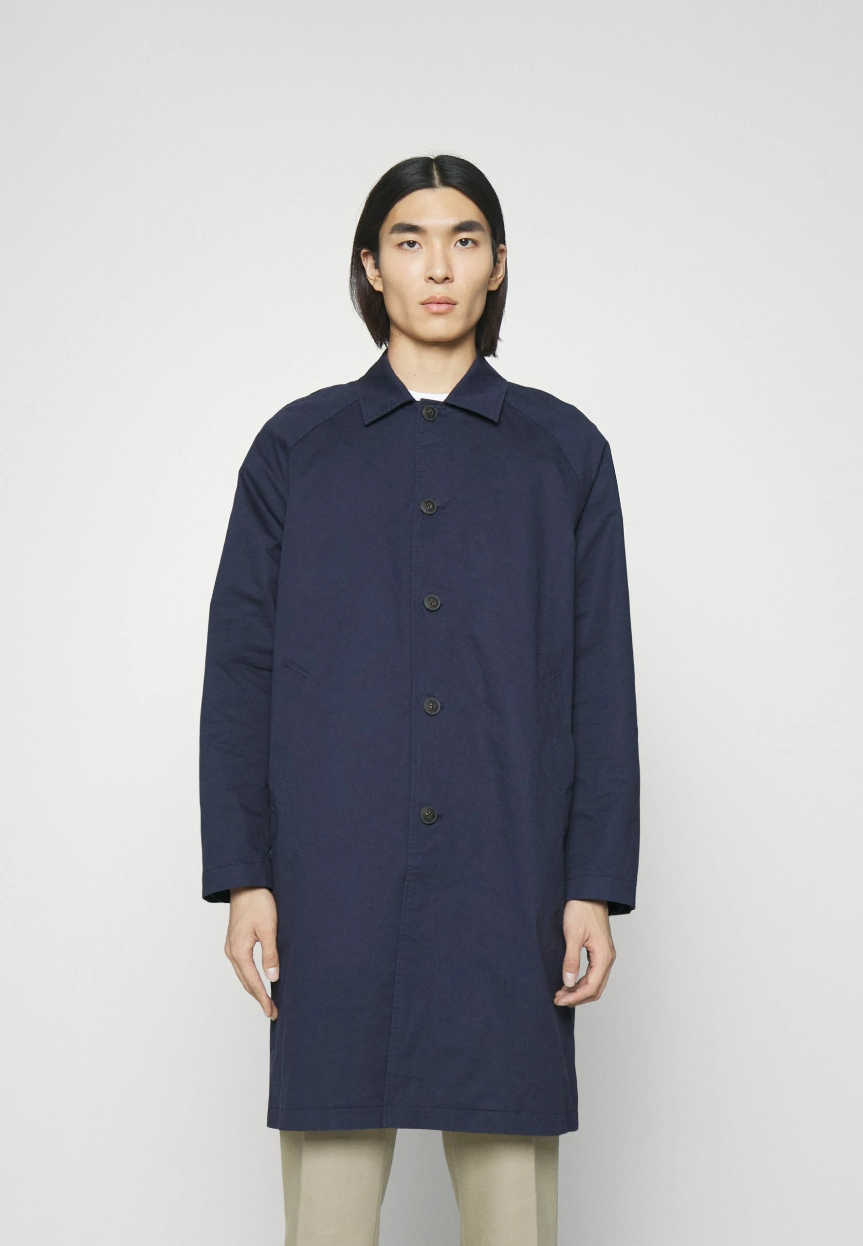 Les Deux Nathan Coat - Trenchcoat - Dark Navy 3 Les Deux Nathan Coat - Trenchcoat - Dark Navy