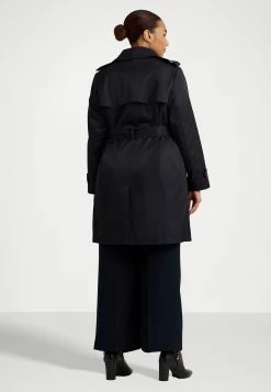 Lined Coat - Trenchcoat - Dark Navy -ONLY shop 9fed2504cebe4274849996dcd2de06af